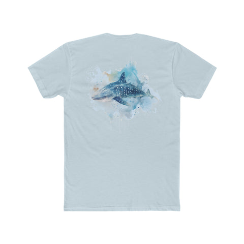 Paddle Out Men's Cotton Crew Whale Shark Tee