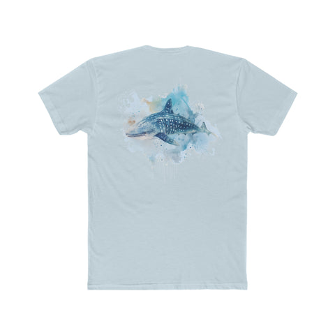 Paddle Out Men's Cotton Crew Whale Shark Tee