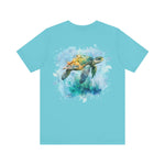 Paddle Out Unisex Jersey Short Sleeve Sea Turtle Tee