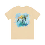 Paddle Out Unisex Jersey Short Sleeve Sea Turtle Tee