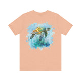 Paddle Out Unisex Jersey Short Sleeve Sea Turtle Tee