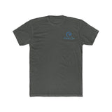 Paddle Out Men's Surfer Cotton Crew Tee (Back Design)