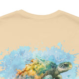 Paddle Out Unisex Jersey Short Sleeve Sea Turtle Tee