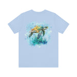 Paddle Out Unisex Jersey Short Sleeve Sea Turtle Tee